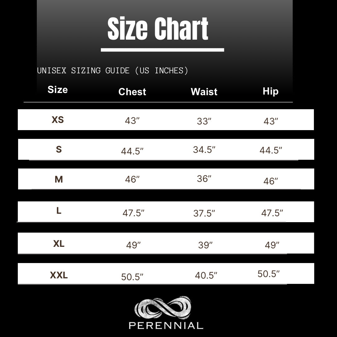 SIZE CHART – Perennial